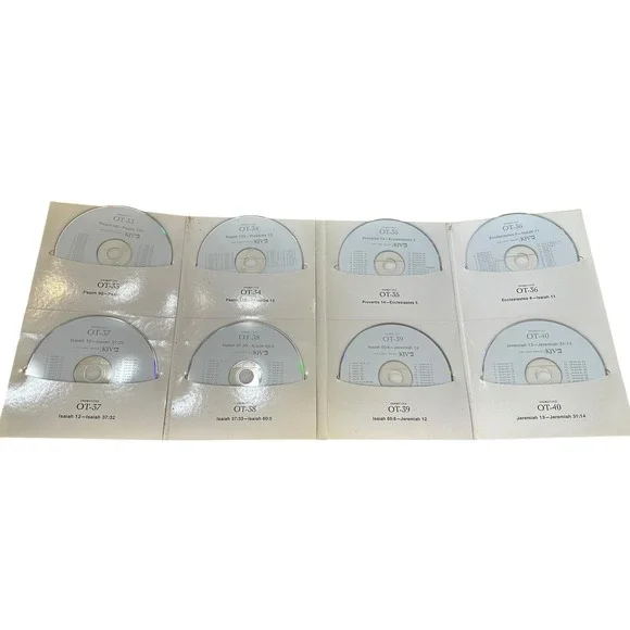 Zondervan KJV Audio Bible Dramatized Old Testament CD Box Set Incomplete - Picture 7 of 8